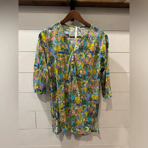 Lulu-B Island Getway Tunic- size small